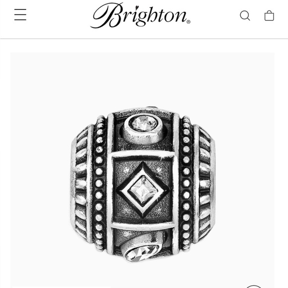 🆕 Brighton Mumtaz Joy Bead matte finish with crystal accents NWOT - Picture 3 of 7